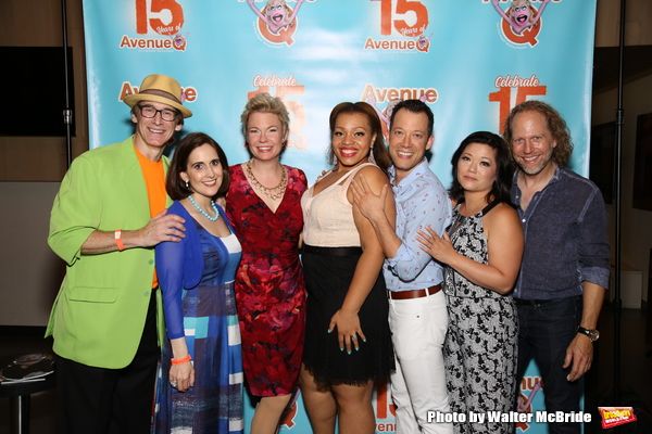 Photo Coverage: AVENUE Q Celebrates 15th Anniversary With Cake Before The Show — photo 65 of 69