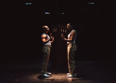 Larry Powell and Justin Sams Photo