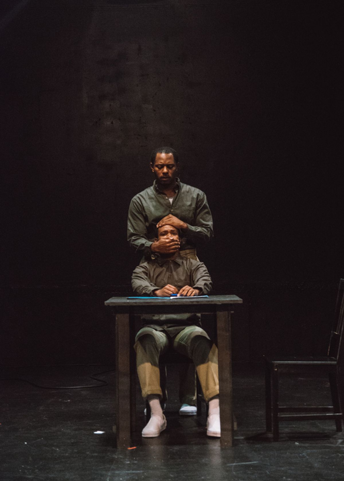 Larry Powell and Justin Sams at 