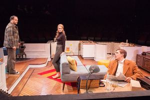 Jake Millgard, Kerry Bishé, and Chris Lowell @ BroadwayWorld Jake Millgard, Kerry Bishé, and Chris Lowell Photo