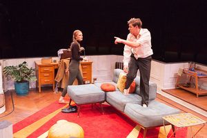 Kerry Bishé and Chris Lowell @ BroadwayWorld Kerry Bishé and Chris Lowell Photo