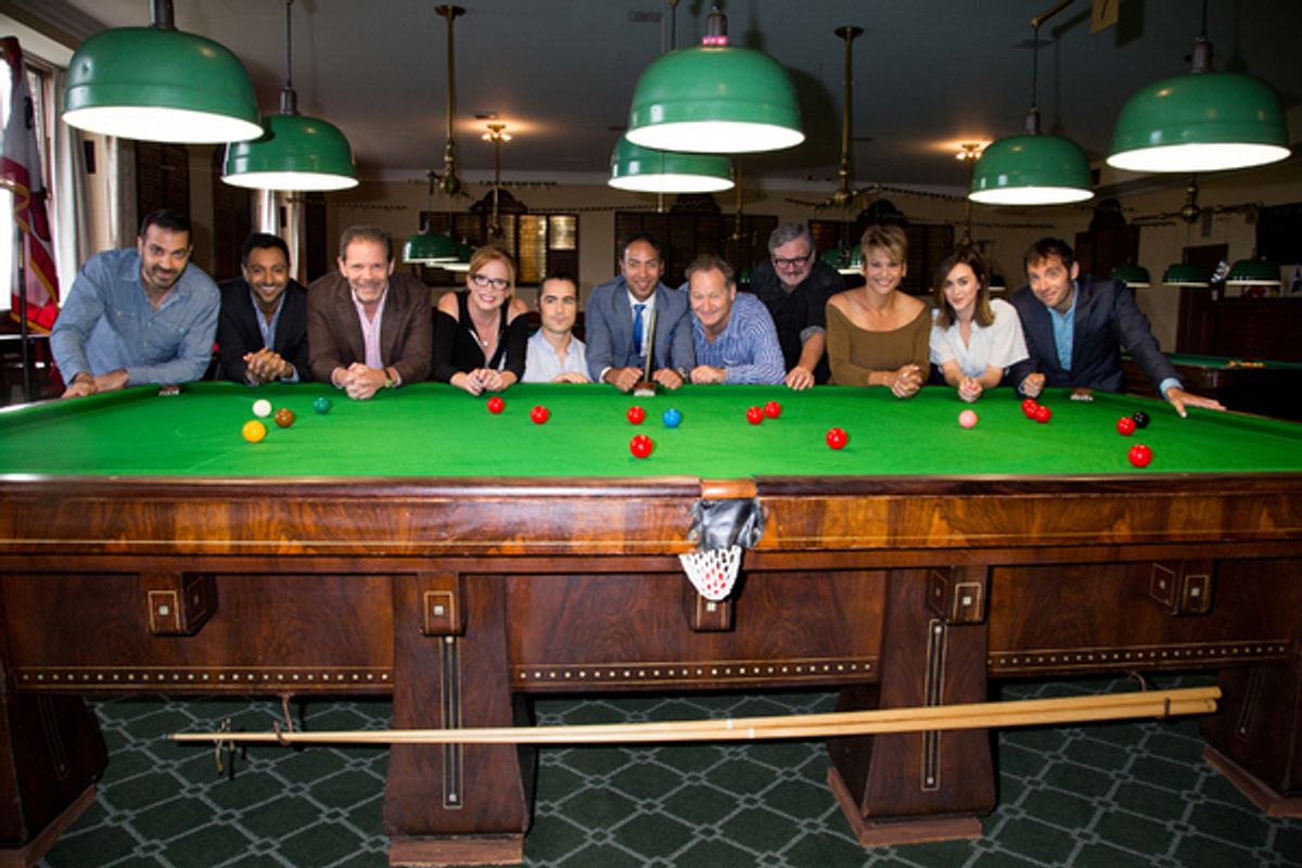 Ethan Hova, Bhavesh Patel, Thomas Jay Ryan, Johanna Day, Ben Schnetzer, Ahmed Aly Elsayed, Richard Bean, John Ellison Conlee, Alexandra Billings, Heather Lind, Max Gordon Moore at 