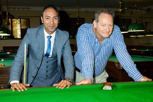 Ahmed Aly Elsayed, Richard Bean Photo