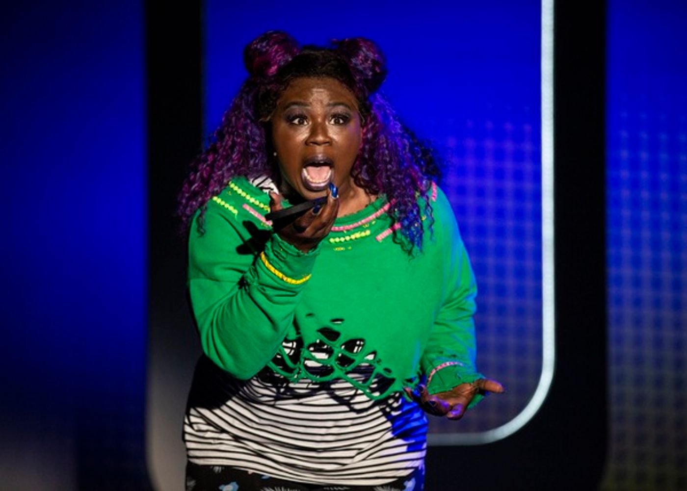 Photo Flash: Get a First Look at Will Roland, George Salazar, Jason Tam, and the Cast of BE MORE CHILL in Action  Image