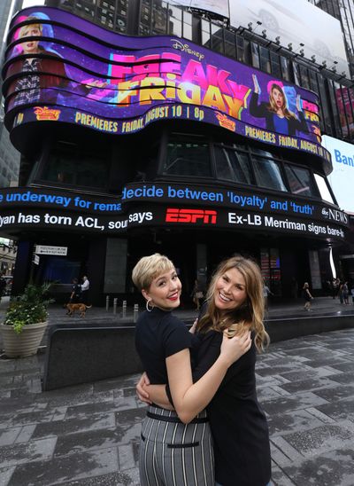 Cozi Zuehlsdorff and Heidi Blickenstaff Photo