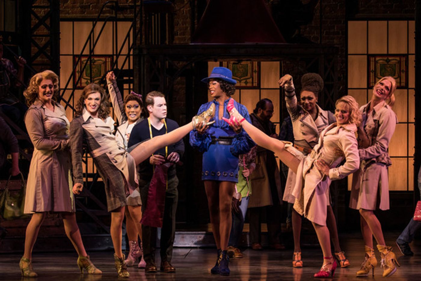 Photo Flash: American Idol's David Cook Struts Back Into Broadway's KINKY BOOTS  Image