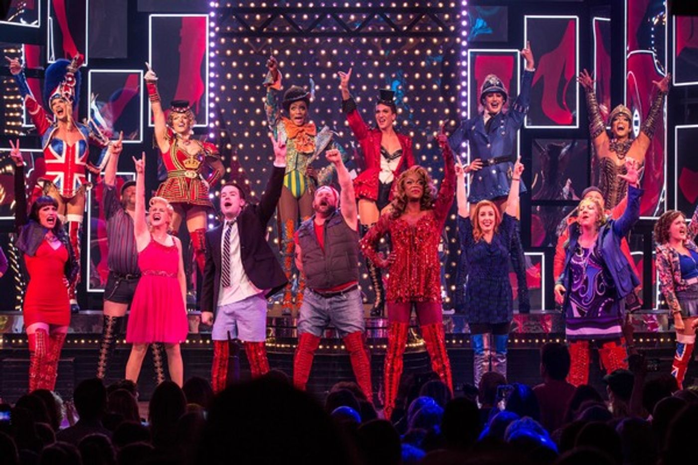 Photo Flash: American Idol's David Cook Struts Back Into Broadway's KINKY BOOTS  Image