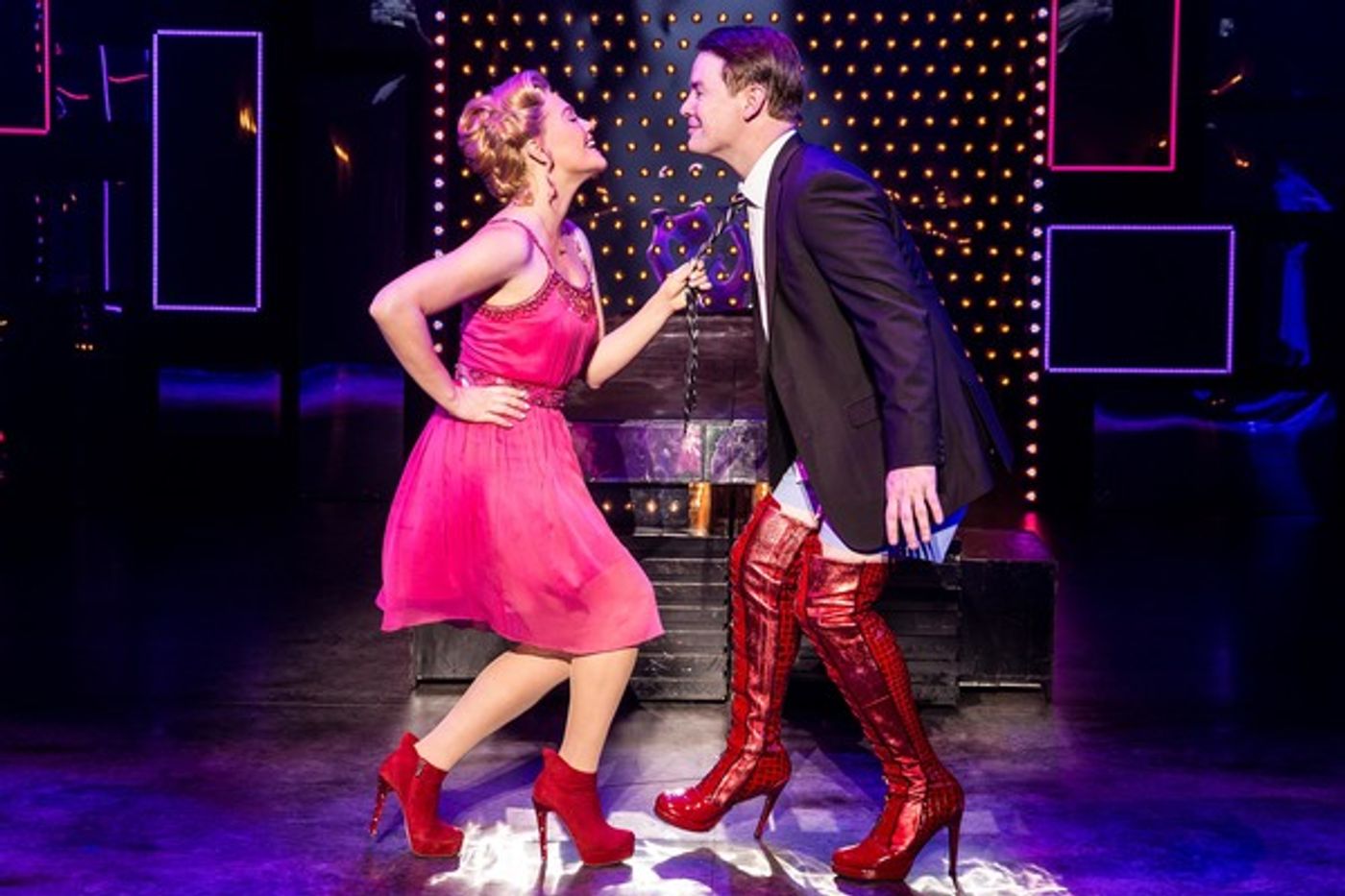 Photo Flash: American Idol's David Cook Struts Back Into Broadway's KINKY BOOTS  Image