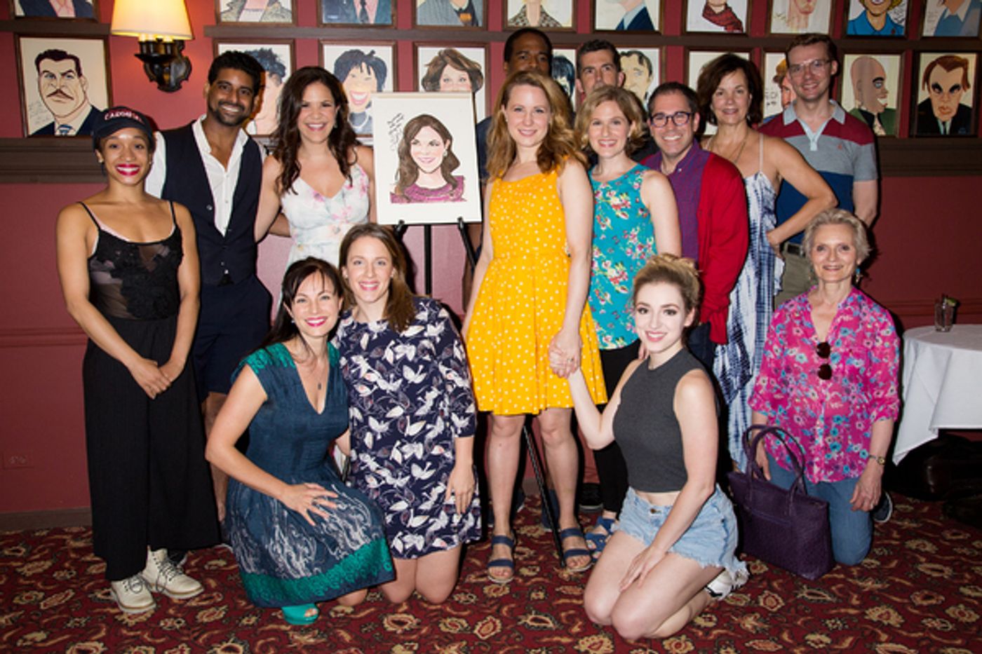 Photo Coverage: An Upstandin' Lady Is She! CAROUSEL's Lindsay Mendez Celebrates New Sardi's Portrait  Image