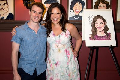 Jay Armstrong Johnson, Lindsay Mendez Photo