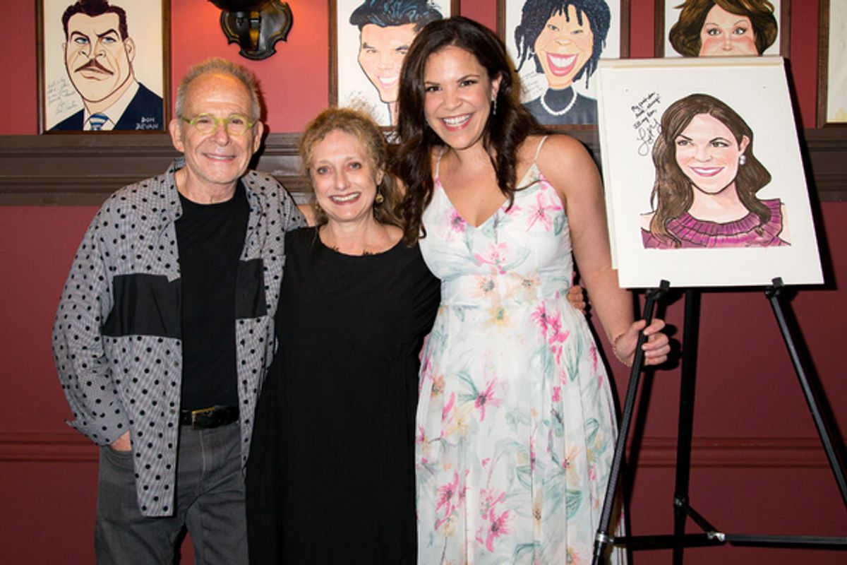 Ron Rifkin, Carol Kane, Lindsay Mendez at 