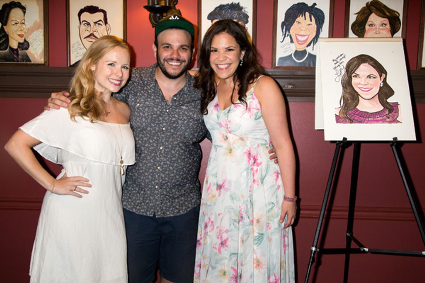 Photo Coverage: An Upstandin' Lady Is She! CAROUSEL's Lindsay Mendez Celebrates New Sardi's Portrait  Image