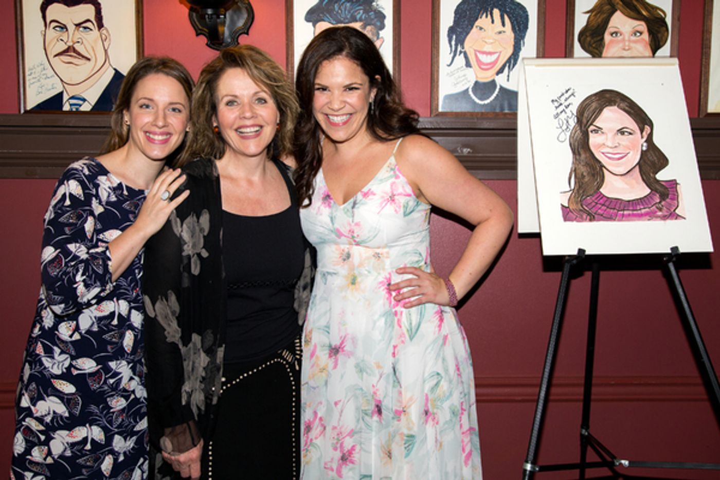 Photo Coverage: An Upstandin' Lady Is She! CAROUSEL's Lindsay Mendez Celebrates New Sardi's Portrait  Image