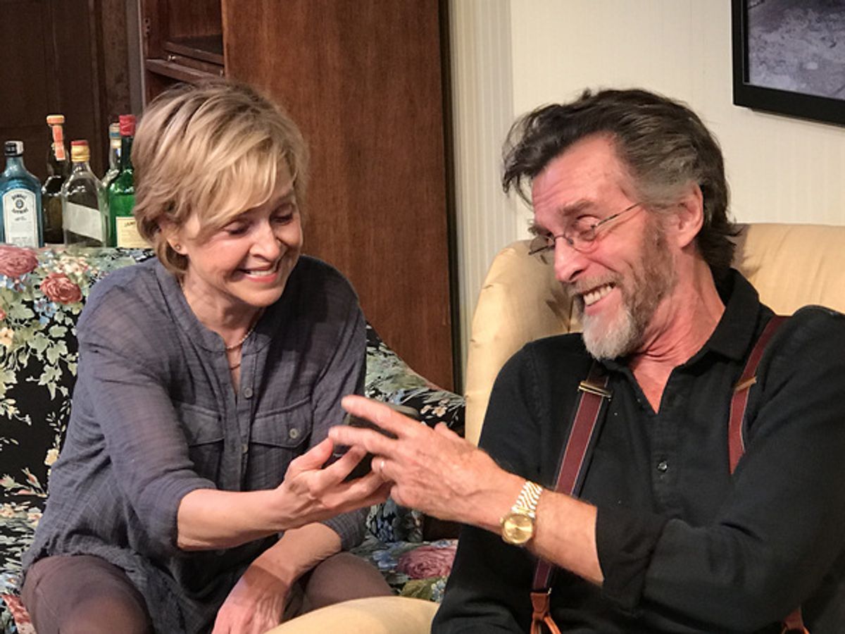 Jill Eikenberry, John Glover at 