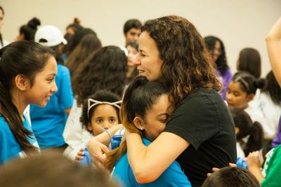 Mandy Gonzalez and Campers Photo