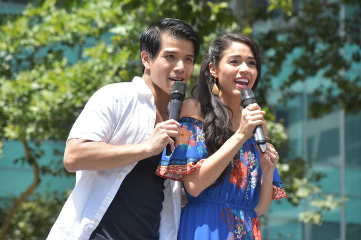 Telly Leung and Arielle Jacobs at 