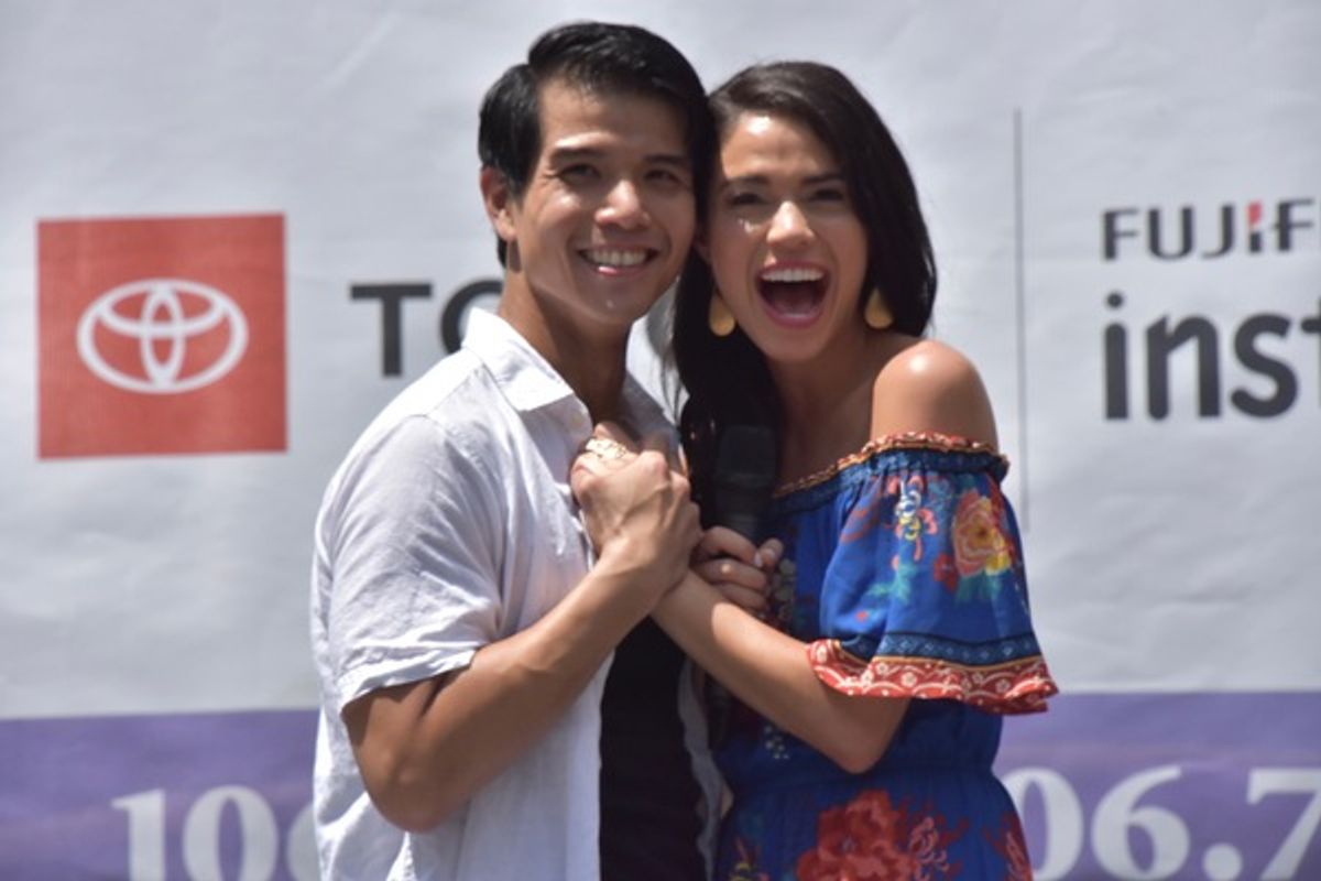 Telly Leung and Arielle Jacobs at 
