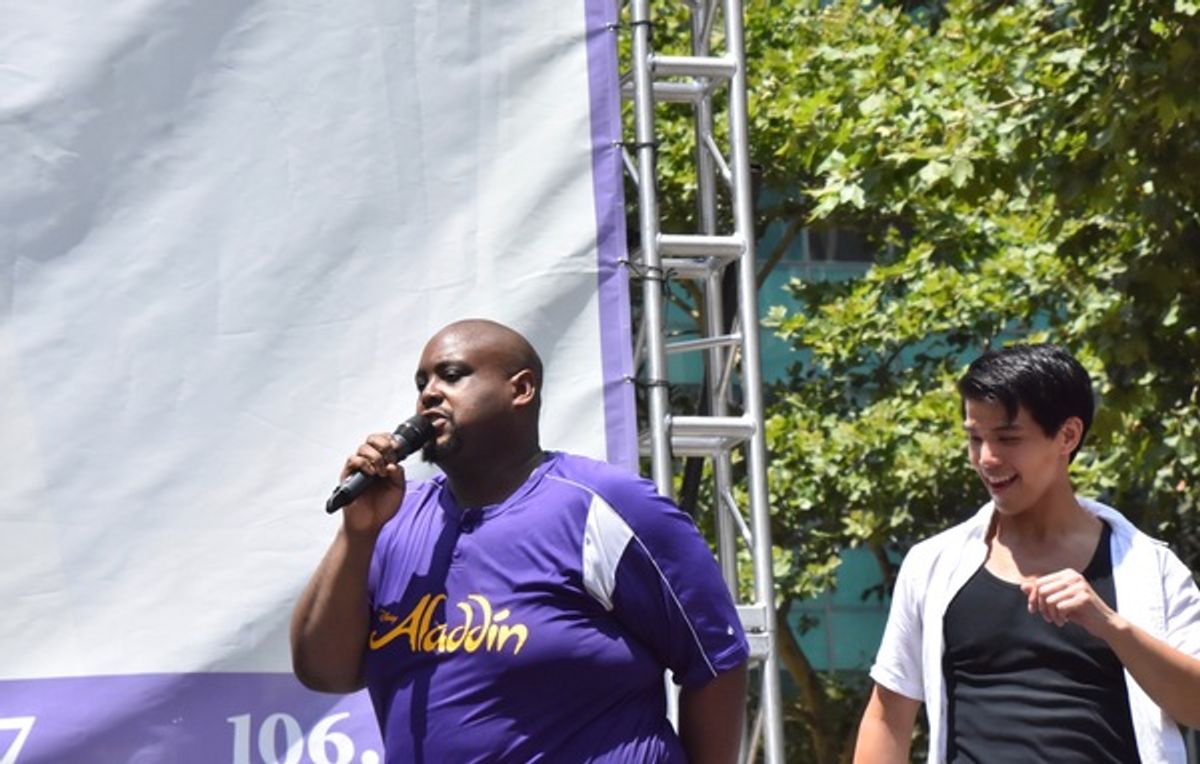 Major Attaway and Telly Leung at 