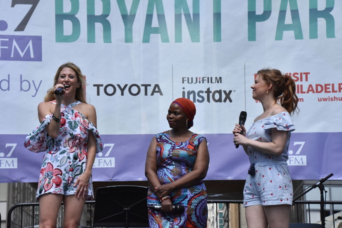 Photo Coverage: Disney Takes Over Broadway In Bryant Park - Performances From FROZEN, THE LION KING, and ALADDIN!  Image