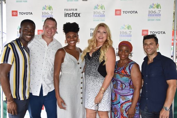 Photo Coverage: Disney Takes Over Broadway In Bryant Park - Performances From FROZEN, THE LION KING, and ALADDIN! — photo 30 of 49