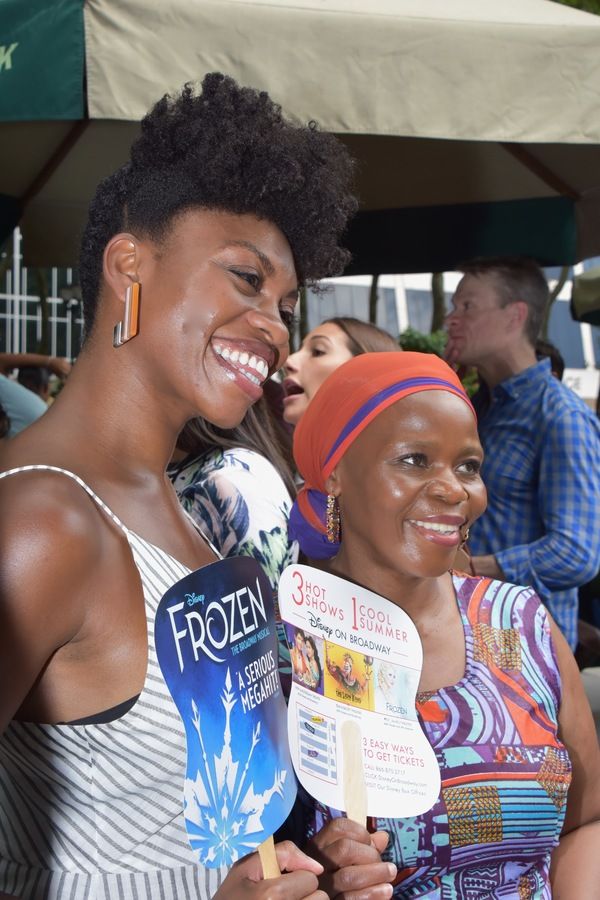 Photo Coverage: Disney Takes Over Broadway In Bryant Park - Performances From FROZEN, THE LION KING, and ALADDIN! — photo 31 of 49