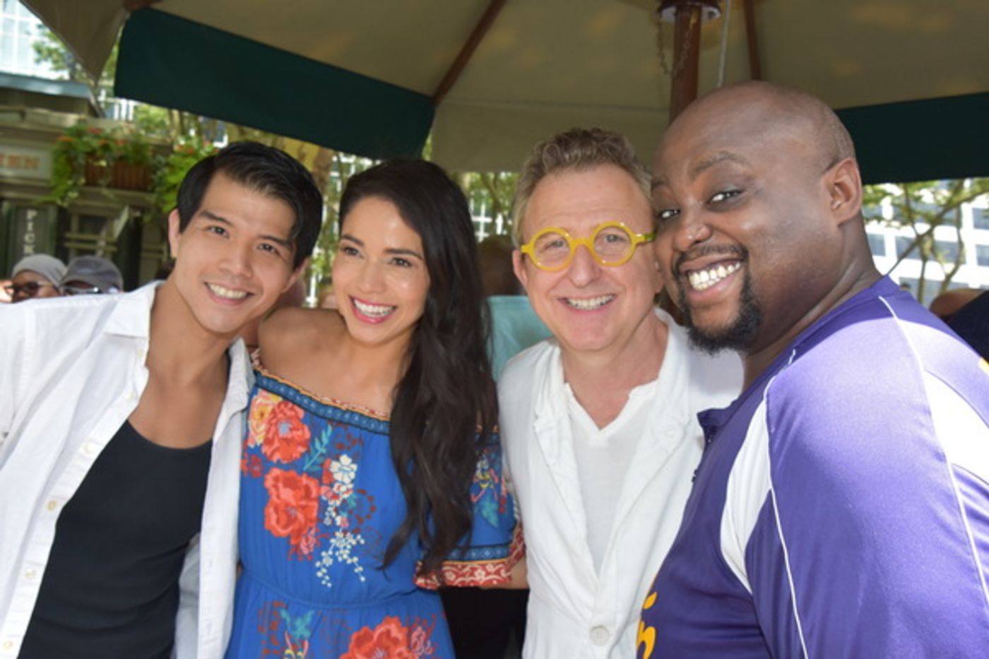 Photo Coverage: Disney Takes Over Broadway In Bryant Park - Performances From FROZEN, THE LION KING, and ALADDIN!  Image