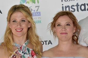 From Frozen-Caissie Levy and Patti Murin Photo