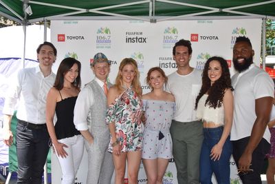 Zach Hess, Wendi Bergamini, Jeremy Davis, Cassie Levy, Patti Murin, John Riddle, Nina Photo