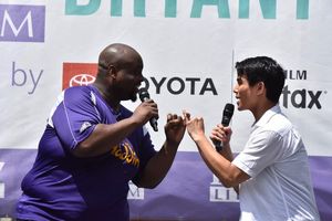 Major Attaway and Telly Leung Photo