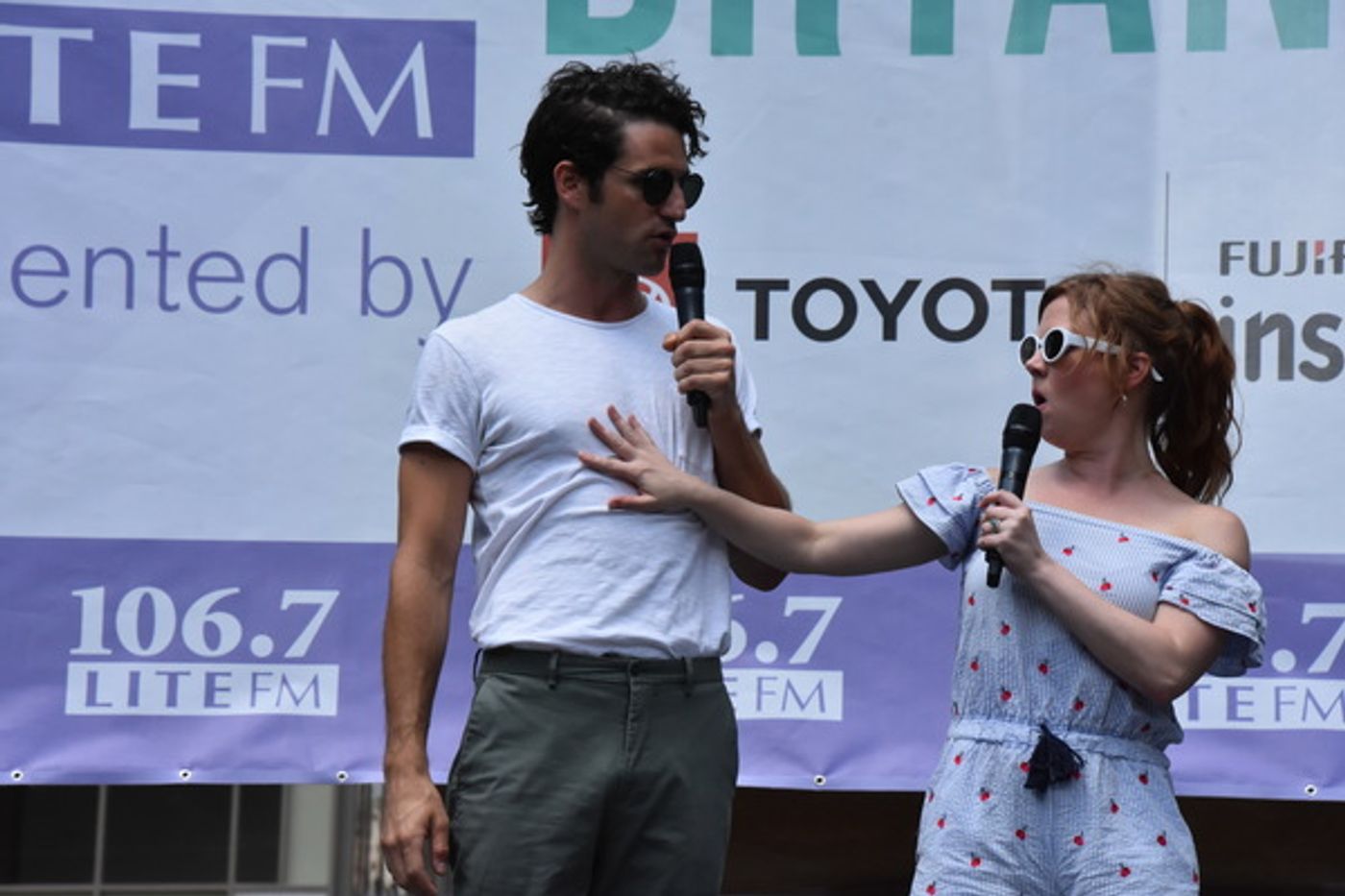 Photo Coverage: Disney Takes Over Broadway In Bryant Park - Performances From FROZEN, THE LION KING, and ALADDIN!  Image