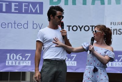 John Riddle and Patti Murin Photo