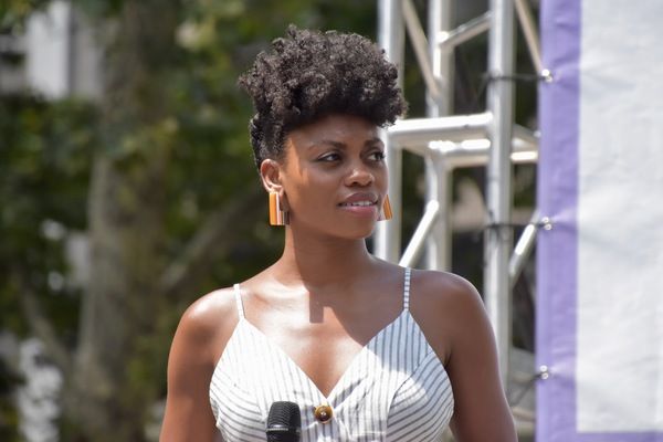 Photo Coverage: Disney Takes Over Broadway In Bryant Park - Performances From FROZEN, THE LION KING, and ALADDIN! — photo 40 of 49