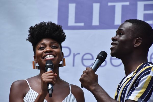 Photo Coverage: Disney Takes Over Broadway In Bryant Park - Performances From FROZEN, THE LION KING, and ALADDIN! — photo 42 of 49