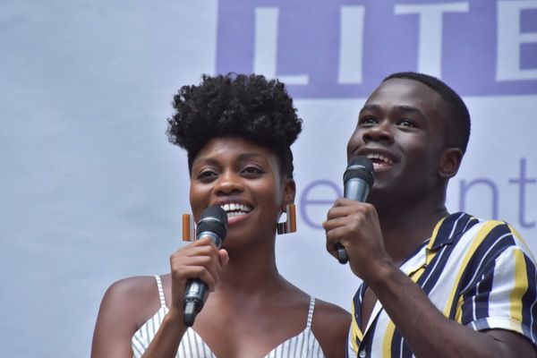 Photo Coverage: Disney Takes Over Broadway In Bryant Park - Performances From FROZEN, THE LION KING, and ALADDIN! — photo 43 of 49