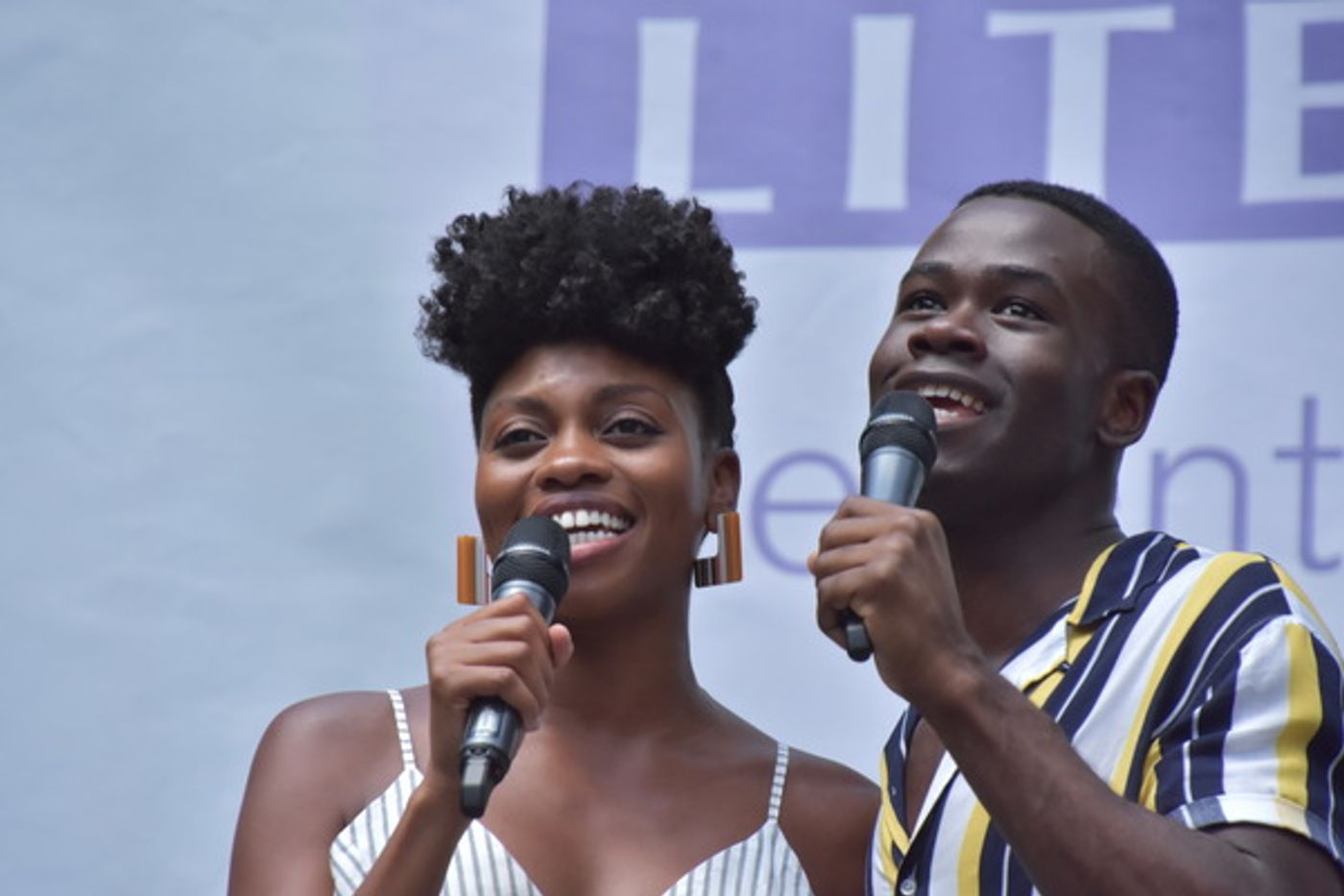 Photo Coverage: Disney Takes Over Broadway In Bryant Park - Performances From FROZEN, THE LION KING, and ALADDIN!  Image