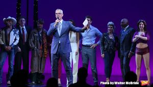 Jerry Mitchell with cast Photo