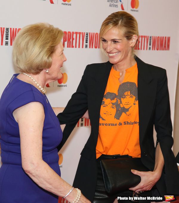 Barbara Marshall and Julia Roberts  Photo