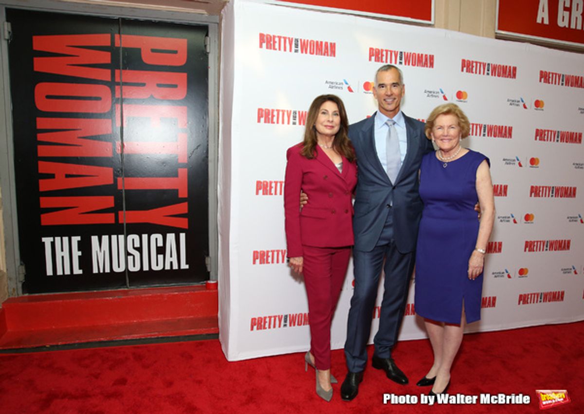 Paula Wagner, Jerry Mitchell and Barbara Marshall at 