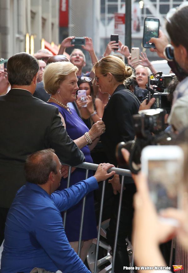 Barbara Marshall and Julia Roberts Photo