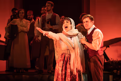 Soophia Foroughi, Rob Houchen Photo
