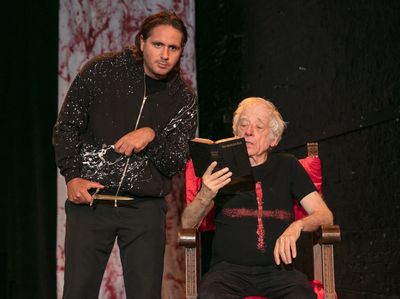 Matt de Rogatis and Austin Pendleton  Photo