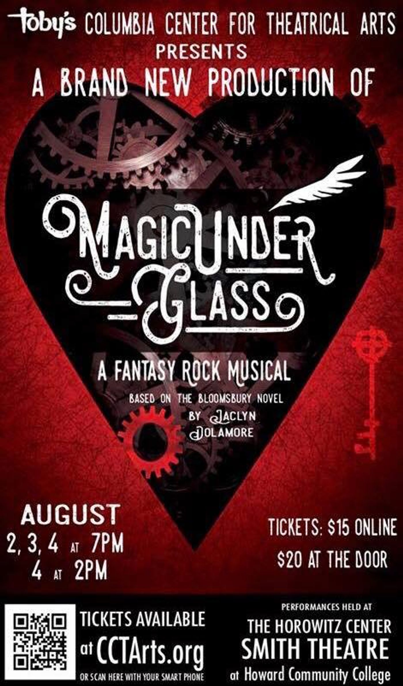 BWW Previews: MAGIC UNDER GLASS: A Fantasy Rock Musical based on the novel by Jaclyn Dolamore playing this weekend in MD!  Image