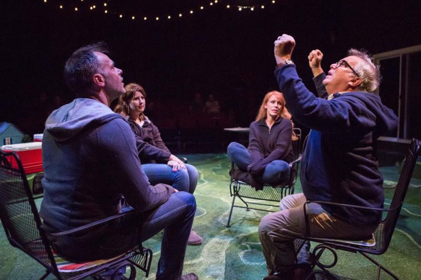 Review: THE REALISTIC JONESES Questions Imperfect Realities, Mortality, and More  Image