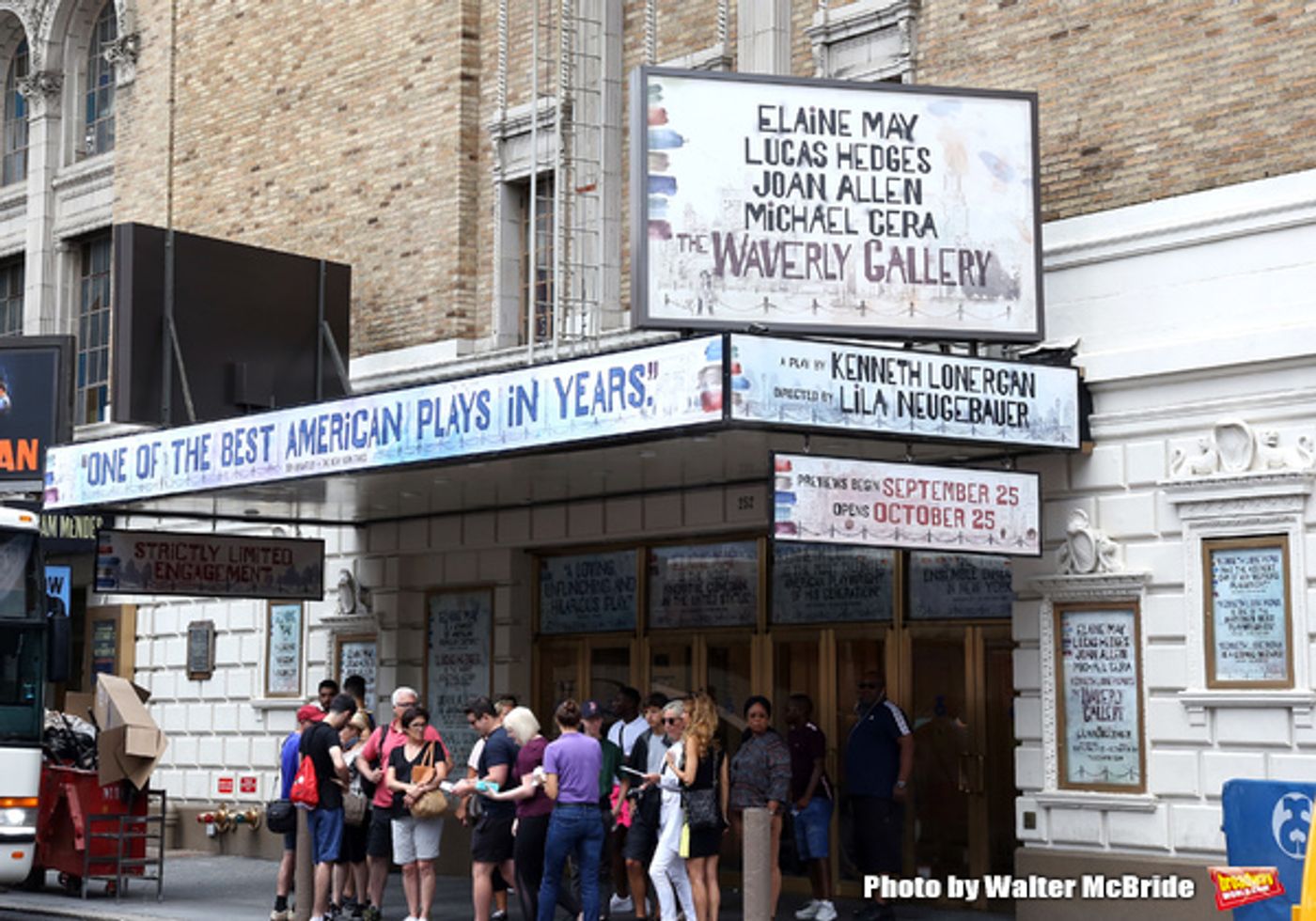 UP ON THE MARQUEE: THE WAVERLY GALLERY Arrives at the Golden Theater UP ON THE MARQUEE: THE WAVERLY GALLERY Arrives at the Golden Theater Image