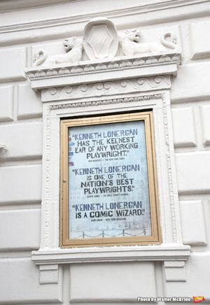 Broadway Theatre Marquee unveiling for Kenneth Lonergan's acclaimed memory play 'The Waverly Gallery' starring Elaine May, Joan Allen, Lucas Hedges and Michael Cera at the Golden Theatre on August 3, 2018 in New York City. @ BroadwayWorld Broadway Theatre Marquee unveiling for Kenneth Lonergan's acclaimed memory play 'The Photo