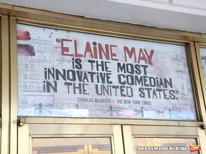 Broadway Theatre Marquee unveiling for Kenneth Lonergan's acclaimed memory play 'The Waverly Gallery' starring Elaine May, Joan Allen, Lucas Hedges and Michael Cera at the Golden Theatre on August 3, 2018 in New York City. @ BroadwayWorld Broadway Theatre Marquee unveiling for Kenneth Lonergan's acclaimed memory play 'The Photo