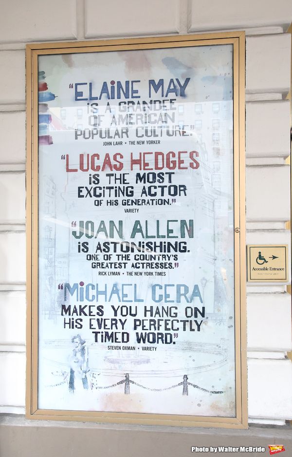 Broadway Theatre Marquee unveiling for Kenneth Lonergan's acclaimed memory play 'The  Photo