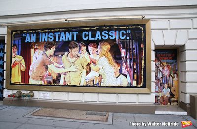 Broadway Theatre Marquee unveiling of the Jez Butterworth play 'The Ferryman' directe Photo
