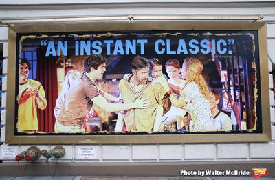 Broadway Theatre Marquee unveiling of the Jez Butterworth play 'The Ferryman' directe Photo