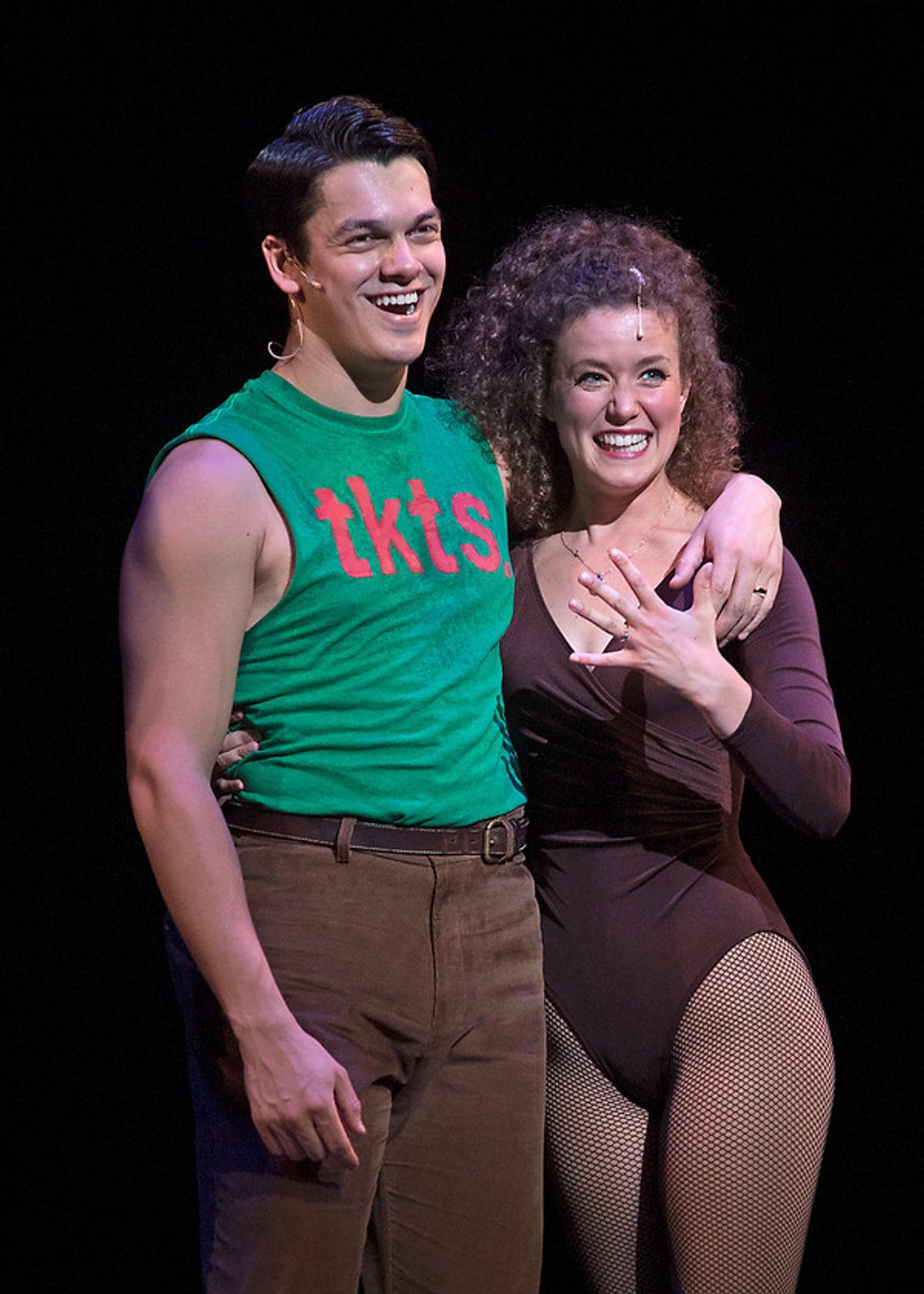 Trevor McChristian and Elizabeth McGuire
 at 